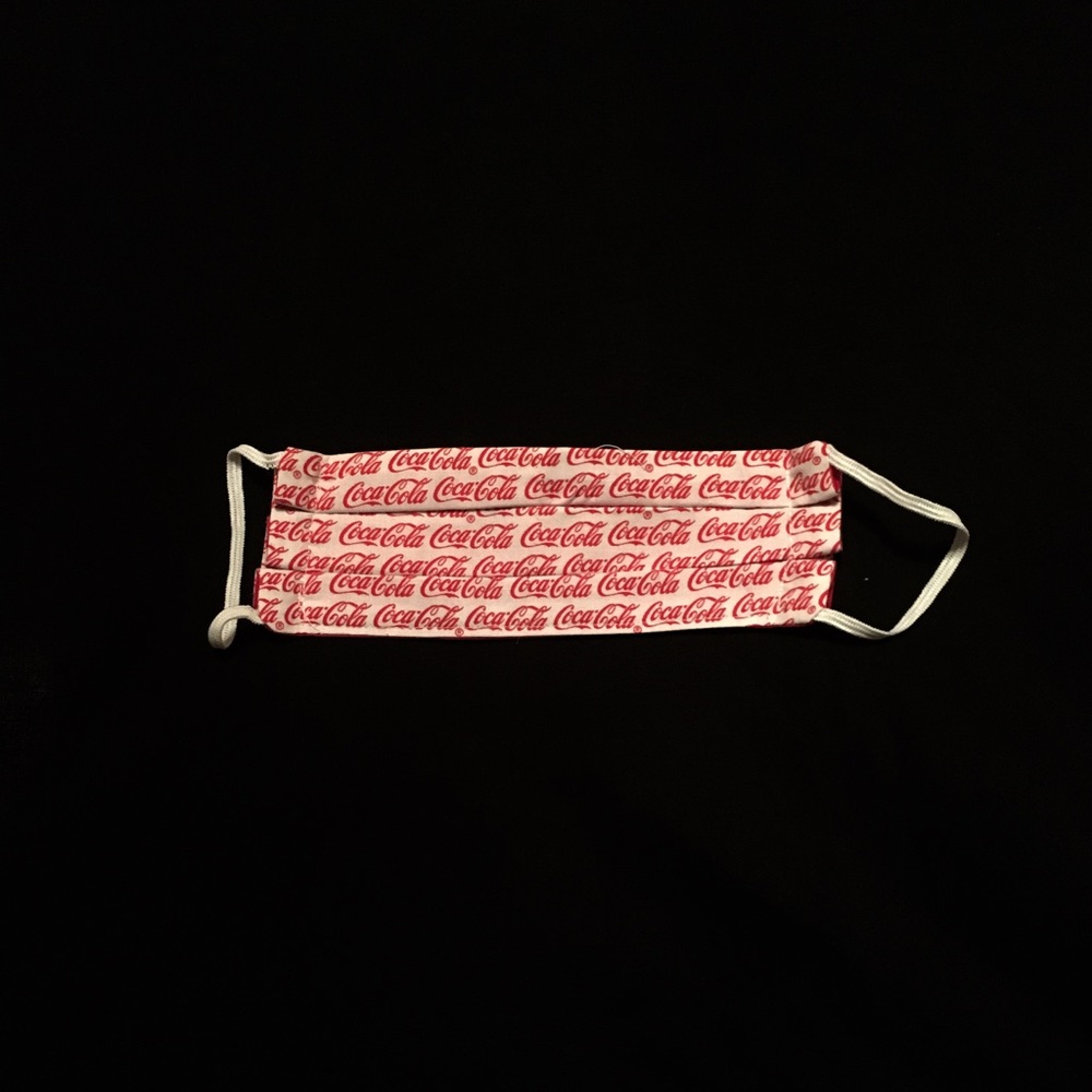 Coca Cola print mask